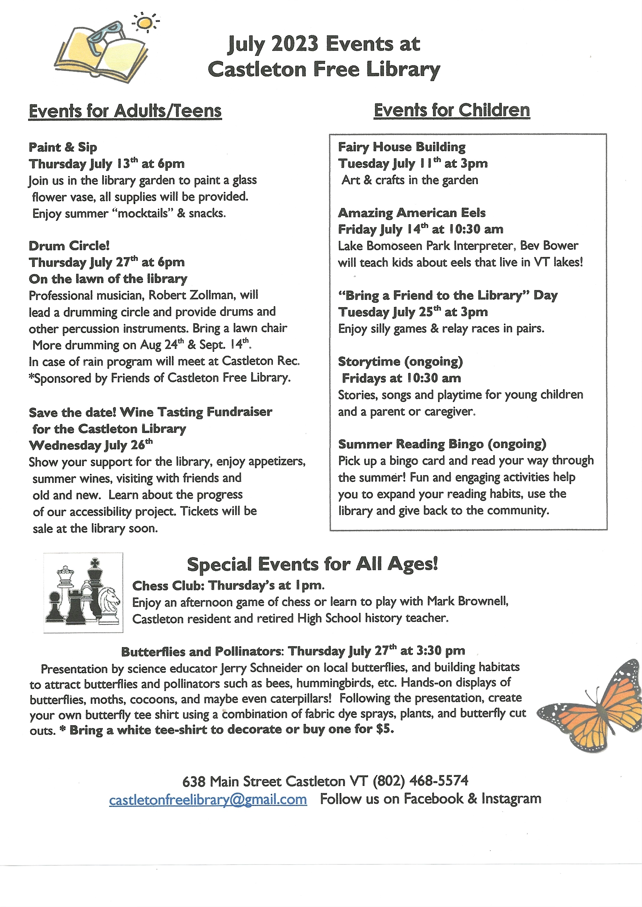 Castleton Free LibraryCastleton Free LibraryA small friendly library in