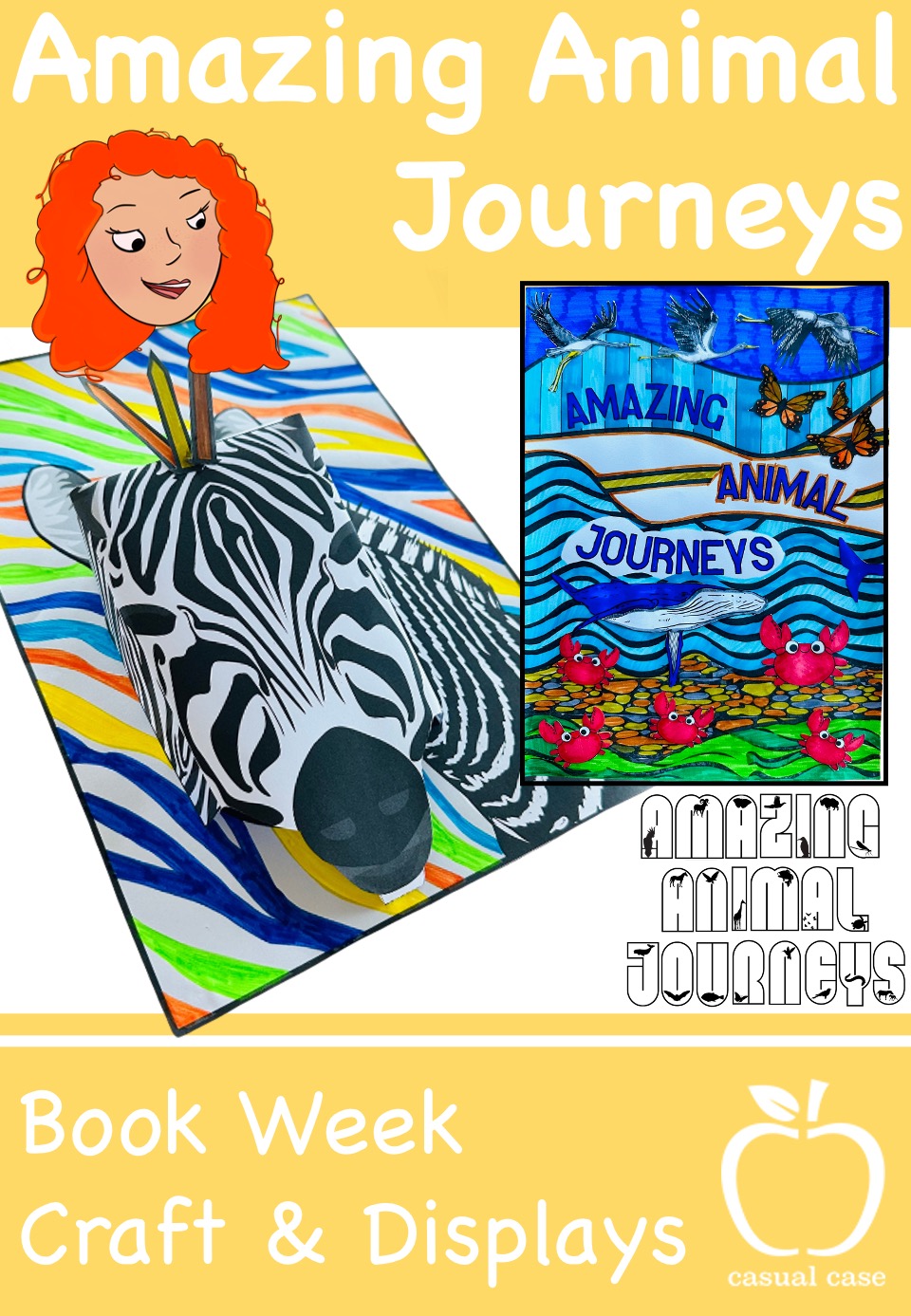 Amazing Animal Journeys 2023 Book Week Craft & Display » Casual Case