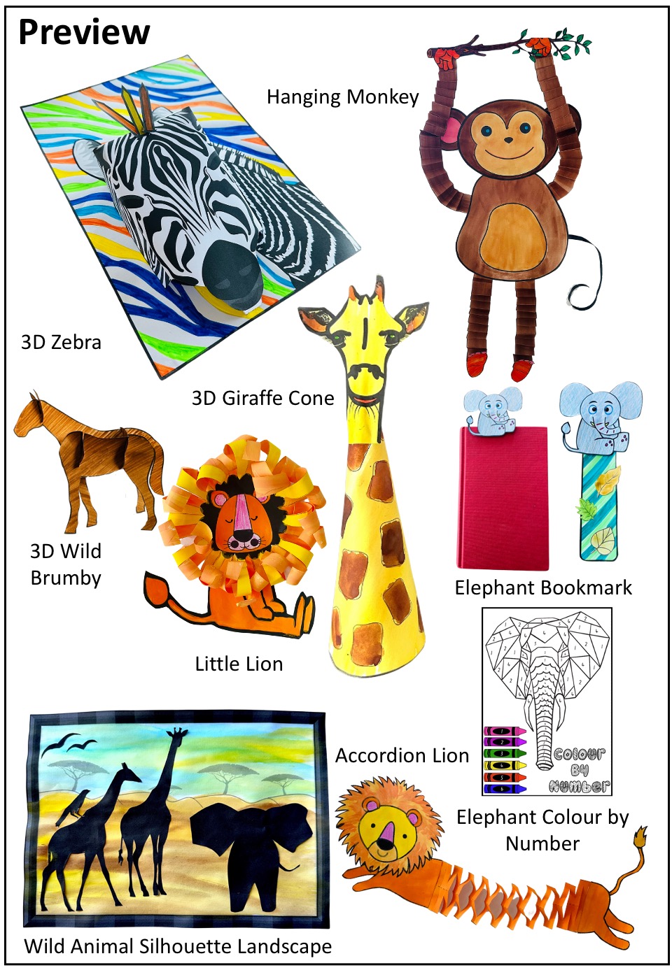 Wild Animals Art and Craft » Casual Case