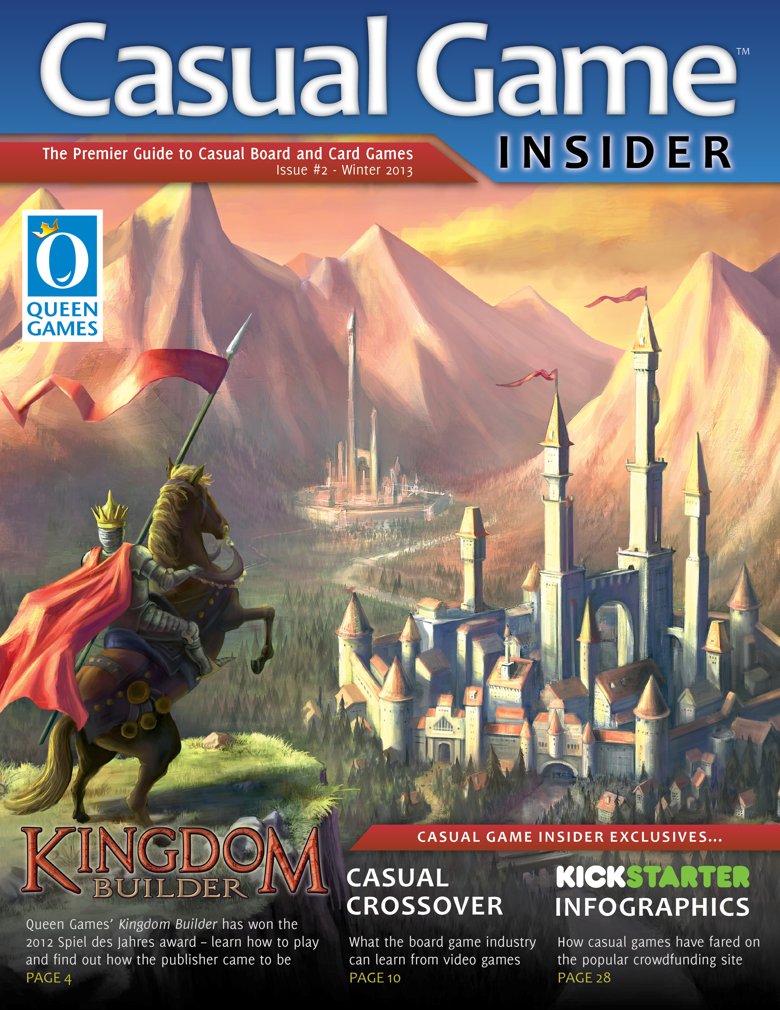 CGI2 Kingdom Builder, Kickstarter Infographics, and Casual Video