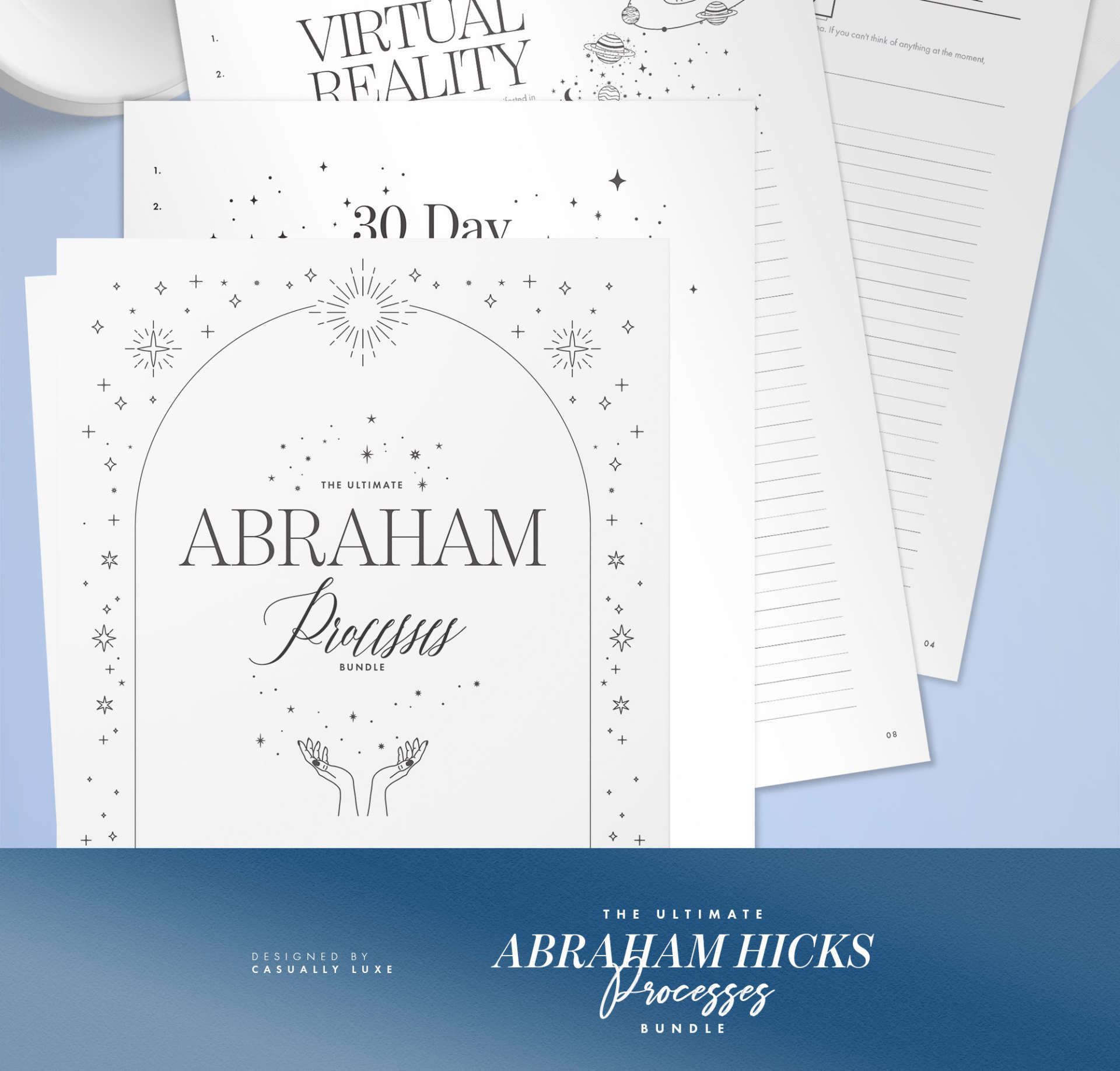 Abraham Hicks Journal The Ultimate Bundle CASUALLYLUXE