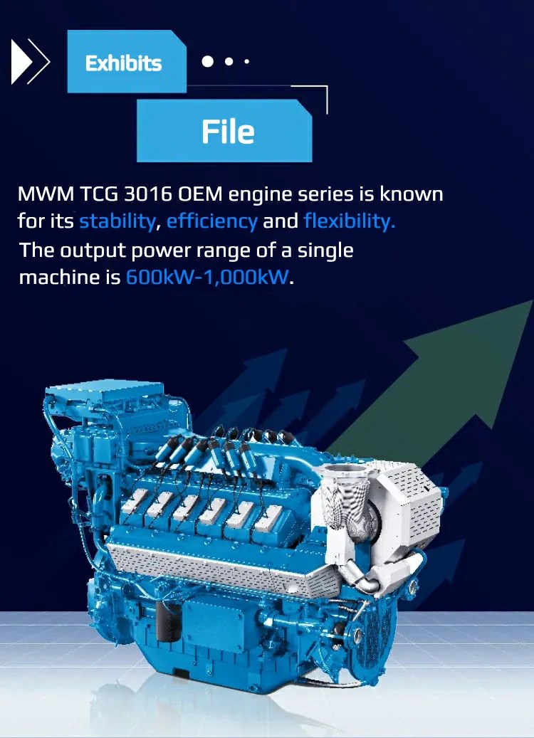 This Product Of Caterpillar’s Subbrand MWM Was Unveiled At The CIIE