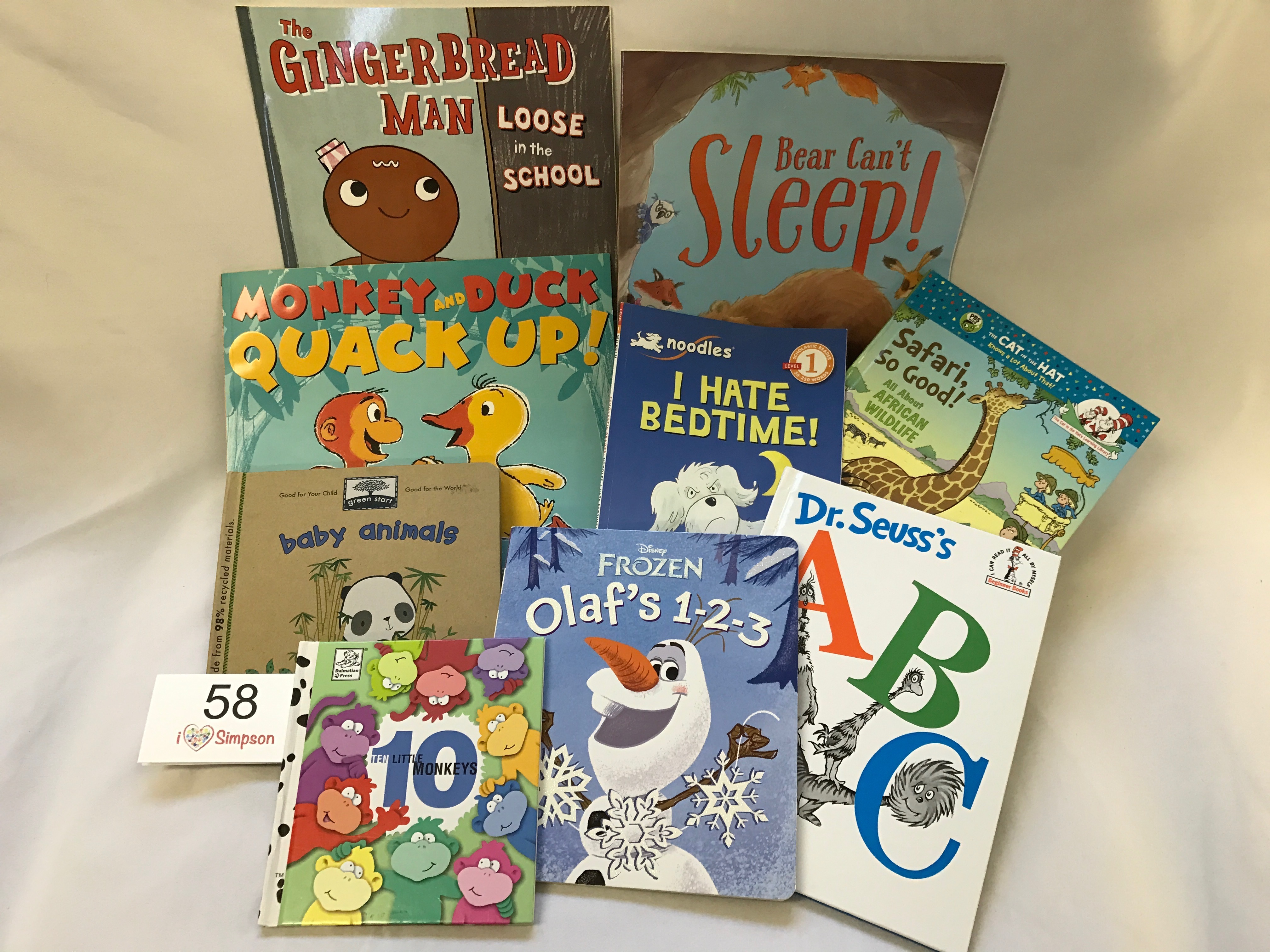 Pre K Kindergarten Book Collection