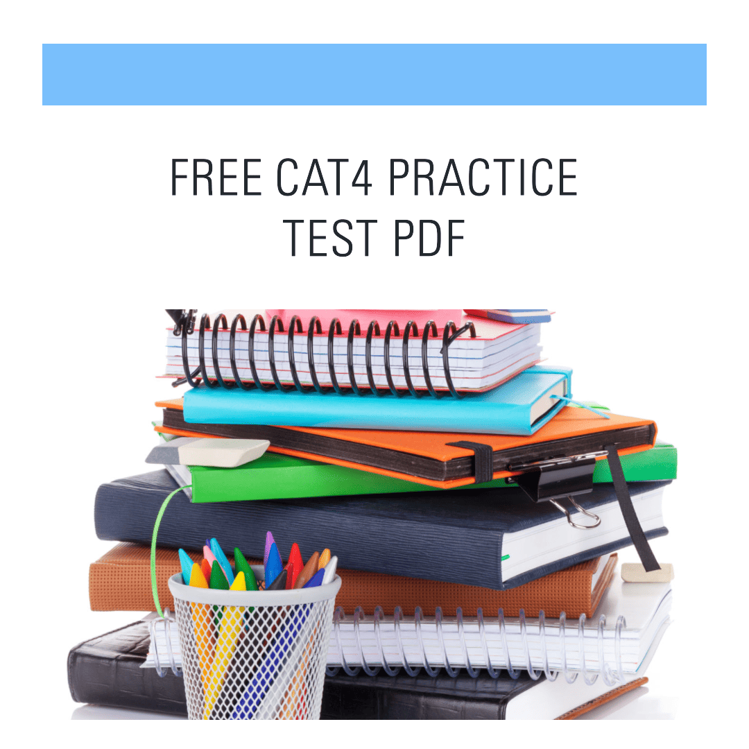 Free CAT4 Practice Test PDF [100 Free] PDF's for all levels
