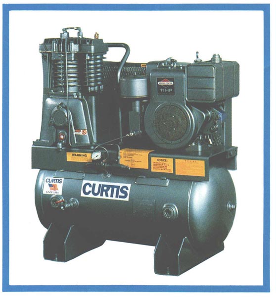 Curtis Mobile Truck Units Gas Engine Driven On Accessorie Air