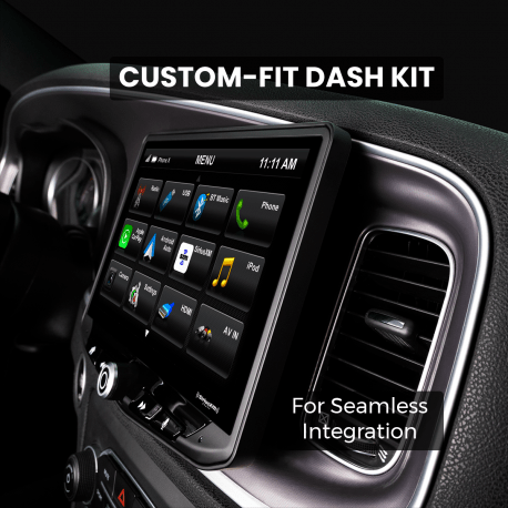 RadioPRO Advanced Installation Kit with Integrated Controls for Dodge