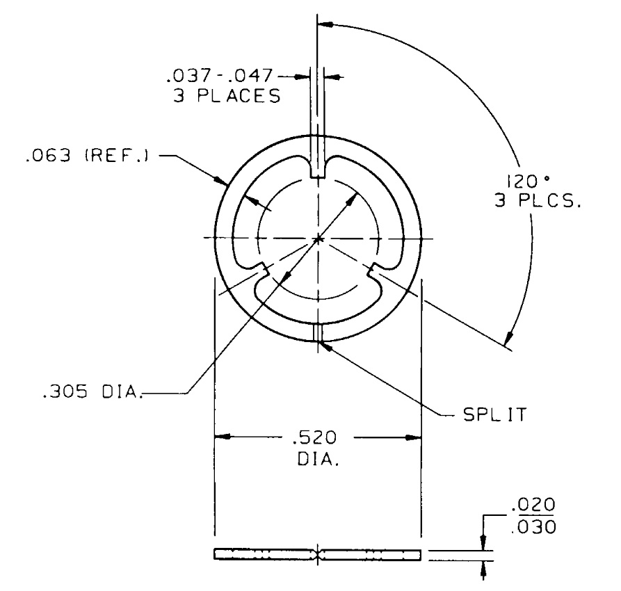 CA1786 Series LiveLock™ Retaining Rings On Arconic Fastening Systems