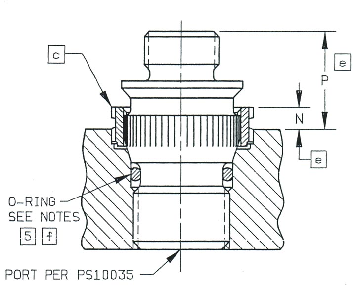 Item RF50160613, RF5000( )13 Adapter Reducer, Ring Locked to