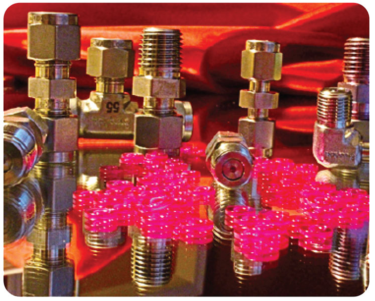 Stainless Steel Tube Connector and Union Fittings On Bird Precision