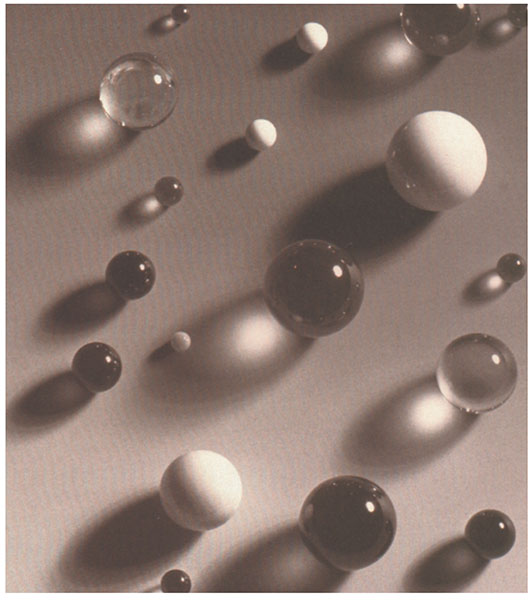 Sapphire, Ruby, CeramicA99, and Glass Balls On Bird Precision