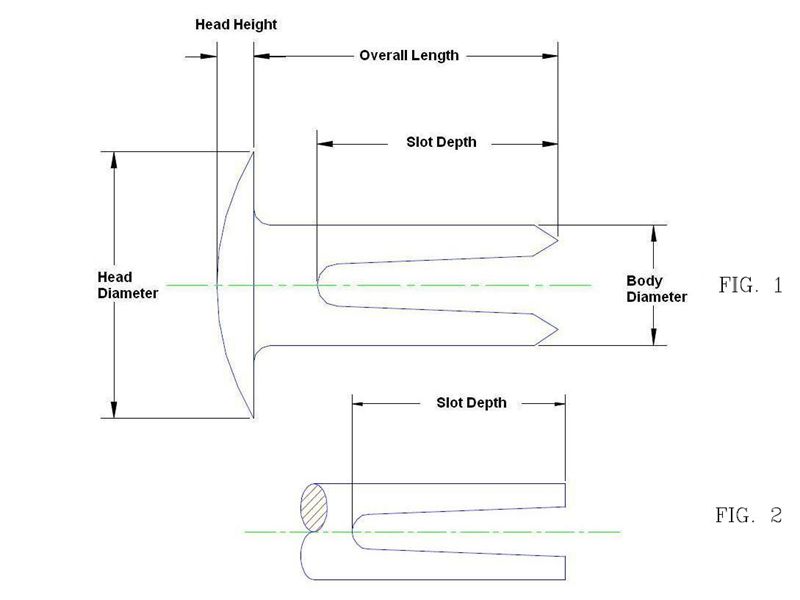 Split Rivets On Chicago Rivet & Machine Co.