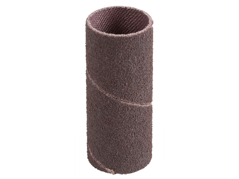 Item SS016016080A, Spiral Coated Abrasive Sanding Sleeve 80Grit