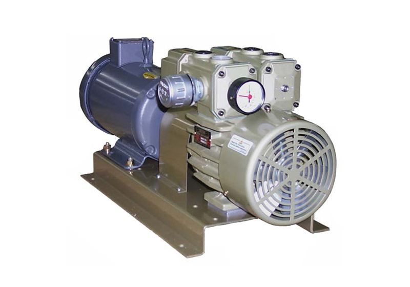 KRX7A Dry Rotary Vane Vacuum On Compressed Air