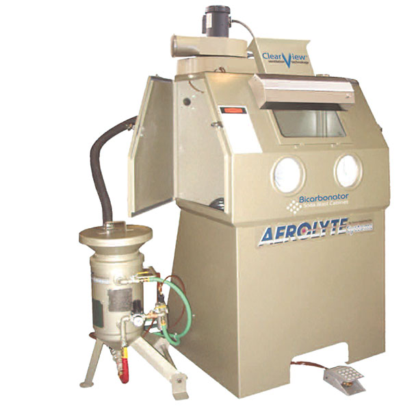 Item 27049, Aerolyte® Bicarbonator Soda Blast Equipment On Compressed