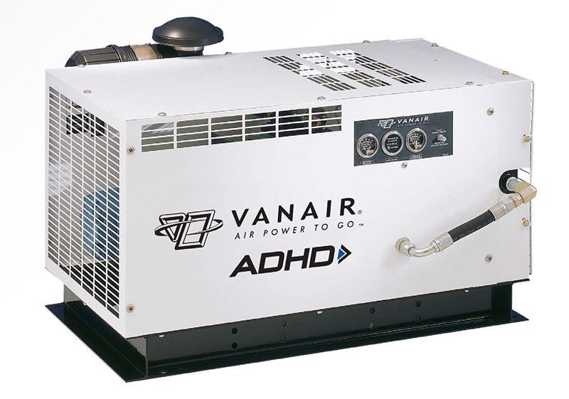 Abovedeck Hydraulic Driven (ADHD) Air Compressors On Compressed Air
