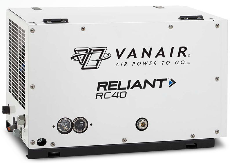Reliant™ RC40 Hydraulic Driven Air Compressors On Compressed Air