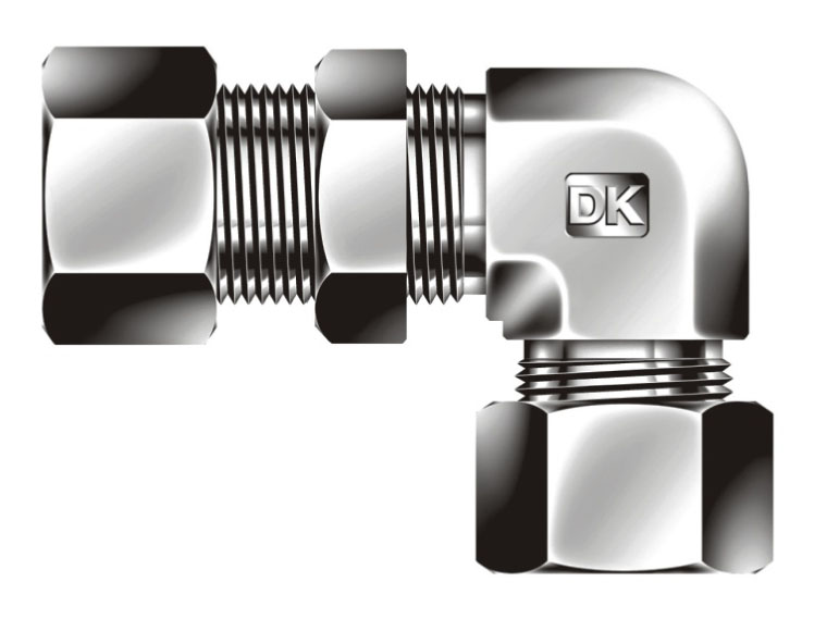 BBL Series Metric Bulkhead Elbow Fittings On DKLOK USA