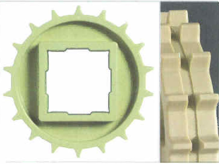 Item M2600S21, Sprockets for Habasit Plastic Modular Belts On Dunham