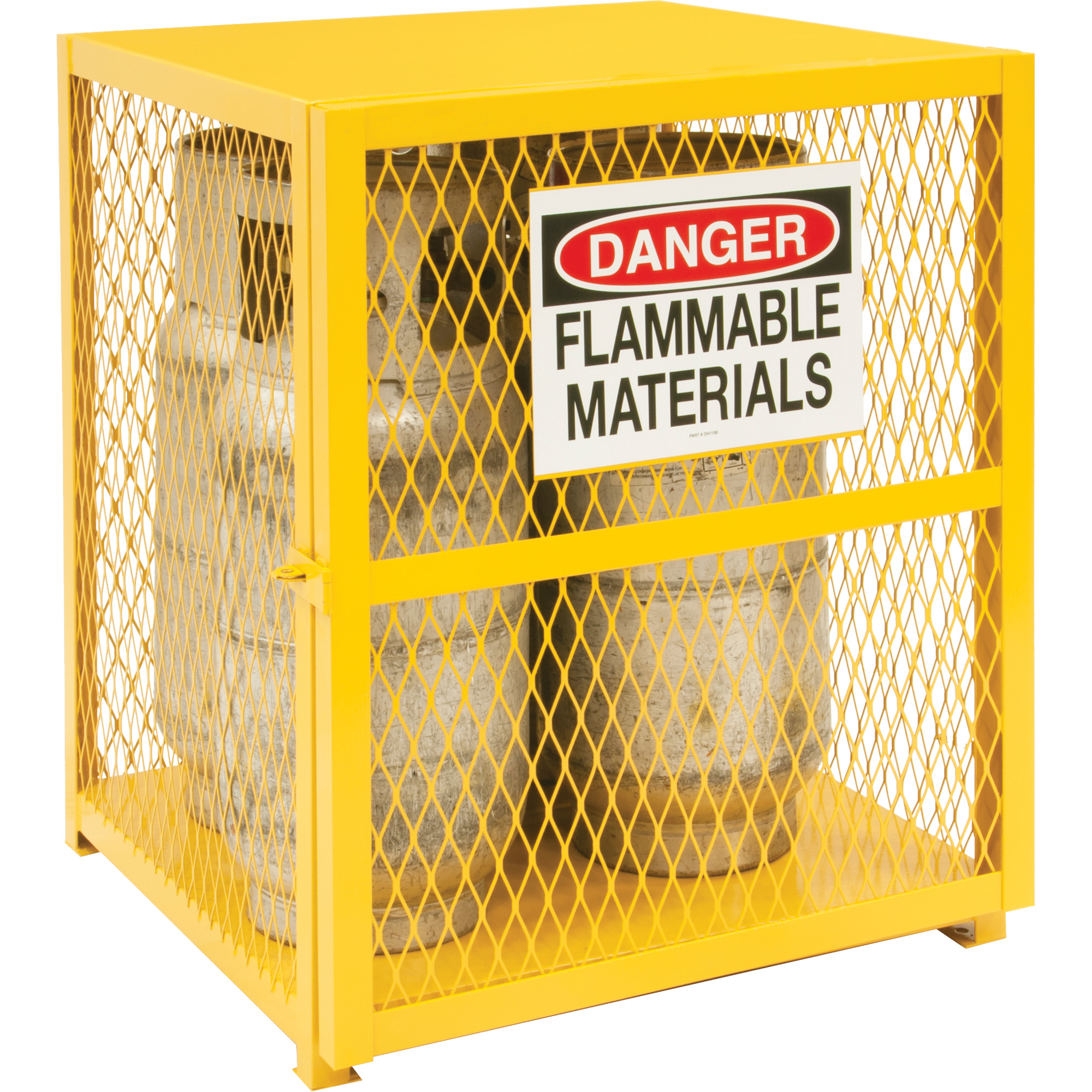 DURHAM MANUFACTURING Gas Cylinder Storage 4 Cylinder Capacity