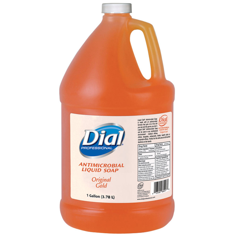 Liquid Antibacterial / Dial Gold Antimicrobial Liquid Hand Soap MN 1gal