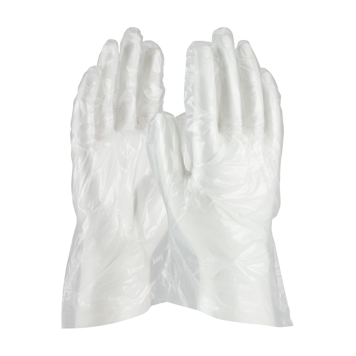 Polyethylene Disposable Gloves / Polyethylene .5mil LG Food Grade