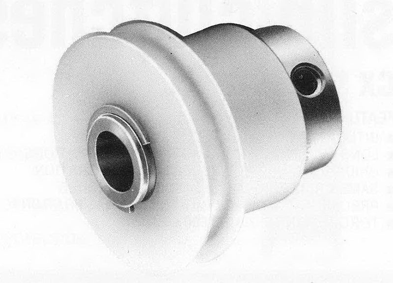 Model No. OP1250, Spring Wrapped Slip Clutch OP Series On Machine