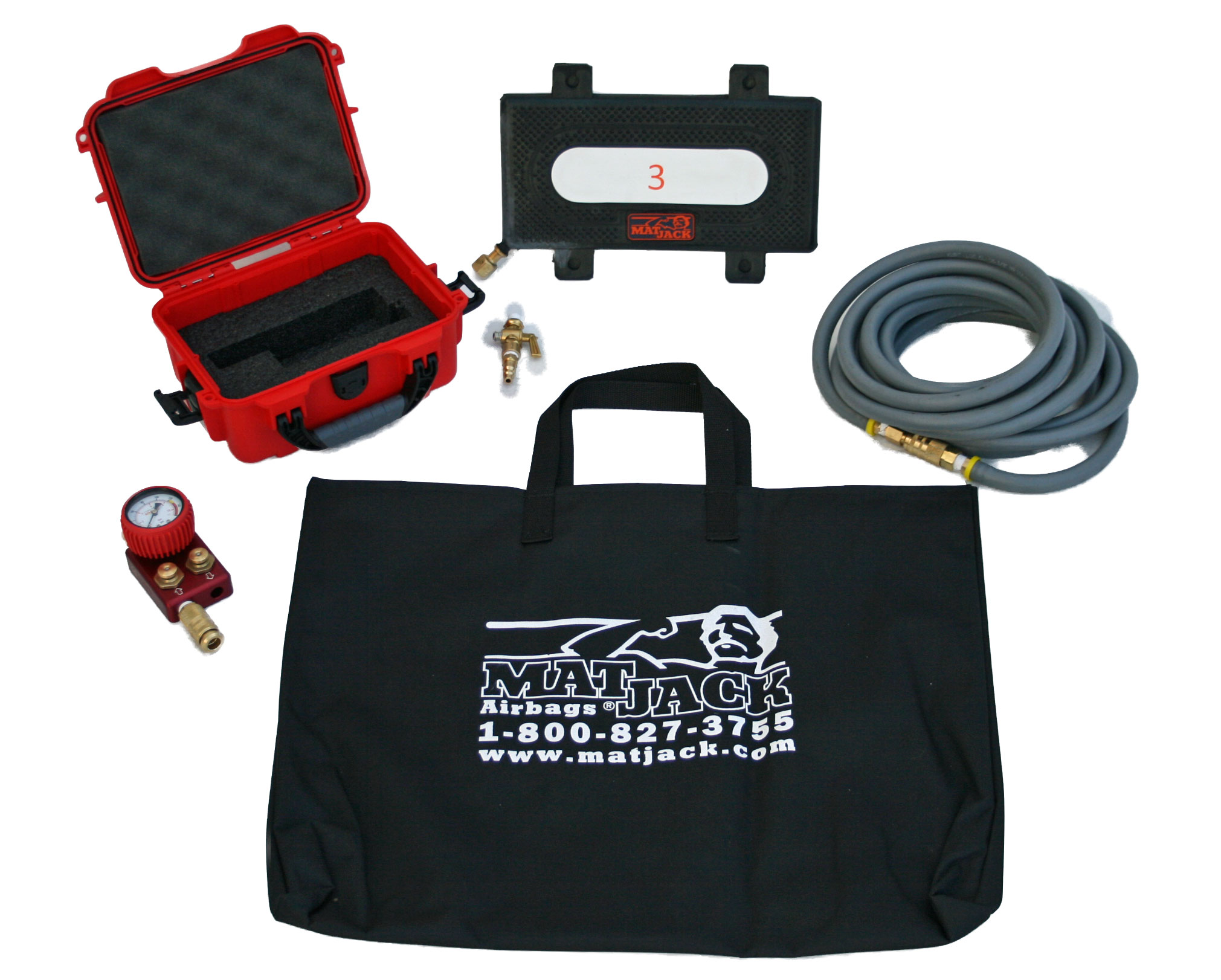 3.3 Ton Aramid Matjack High Pressure Air Lifting Bag On Matjack