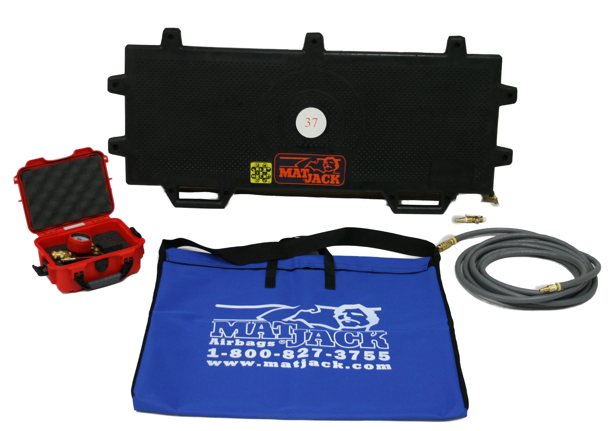 37 Ton Steel or Aramid Matjack High Pressure Air Lifting Bag On Matjack