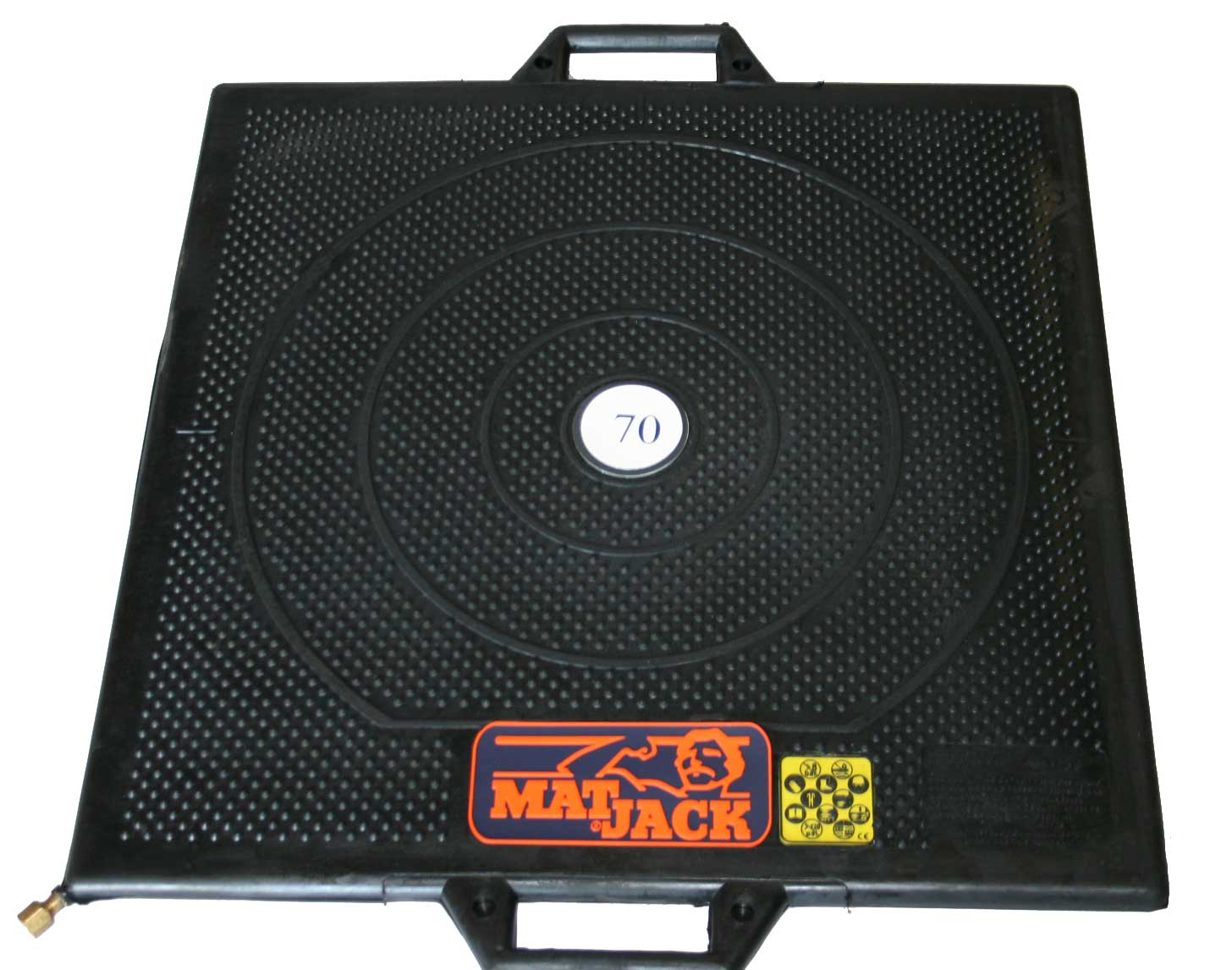 70 Ton Steel or Aramid Matjack High Pressure Air Lifting Bag On Matjack