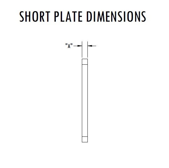 WR975 (R9) Waveguide Short Fixed Plate On Microwave Techniques