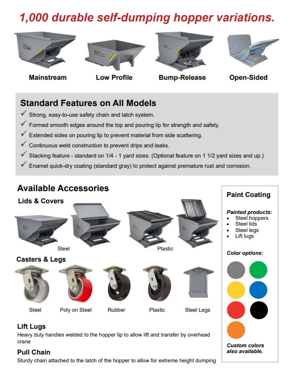 SelfDumping Hoppers OneMonroe