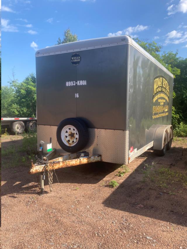 Trailer cargo 7 foot x16 foot ramp door eb sales Marquette MI, Where to