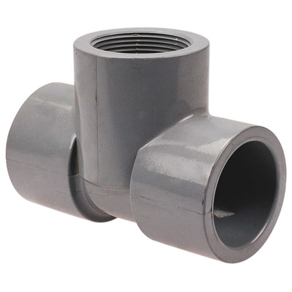 5112 Socket x Thread Tee S x S x FPT Corzan® CPVC Schedule 80 On NIBCO