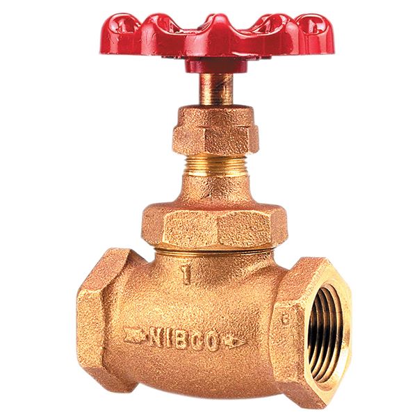 KT65UL Globe Valve Bronze, Fire Protection, BunaN Seat Disc On NIBCO
