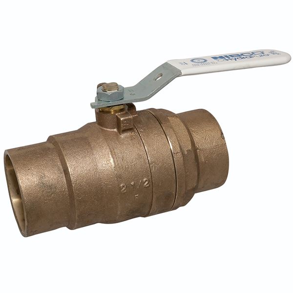 S58066LF TwoPiece Bronze Ball Valve LeadFree*, Stainless Steel