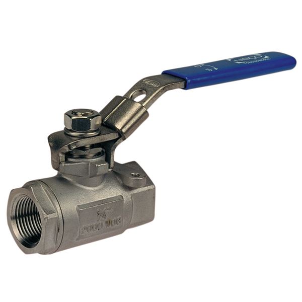 T580S6R66LL TwoPiece Stainless Steel Ball Valve Conventional