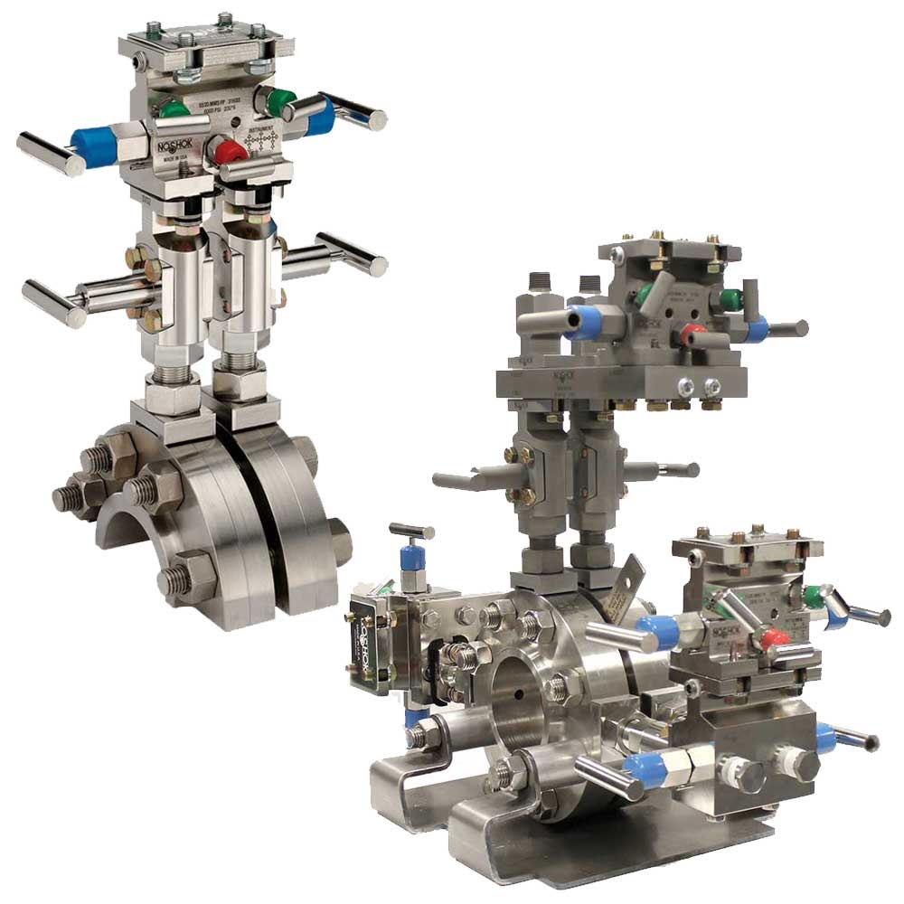 5030/5130 Series Natural Gas 5 Manifold Valves with Hard and Soft Seat/Tip On NOSHOK, Inc.