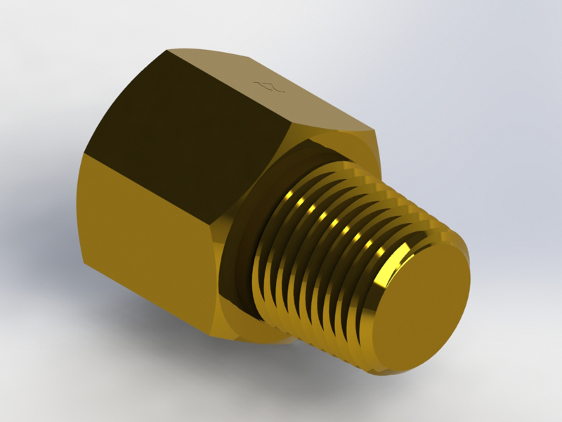 Part Number HP8BR, Pressure Snubbers NPT Pipe Adapter