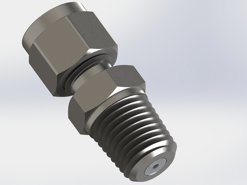 Precision Sapphire Orifices Compression Connections On O'Keefe