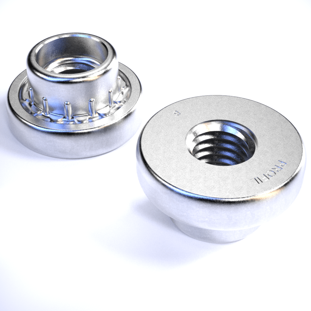 REN™ Clinch nuts for thick sheet applications On PennEngineering