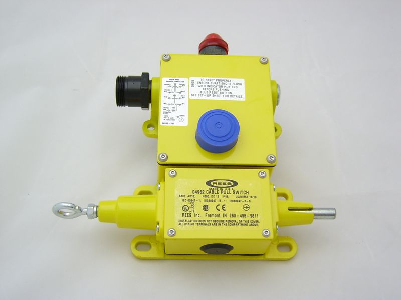 Item 04962201, Cable/Rope Operated Switches with Broken Cable