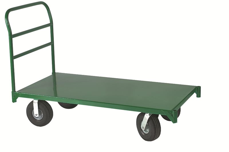 Platform Trucks Aluminum, Steel Grid, Steel, Narrow Aisle Shelf Cart