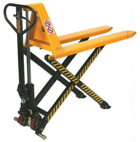 Pallet Trucks Manual & Powered, Pallet Jack Chock, Backrest Guards On