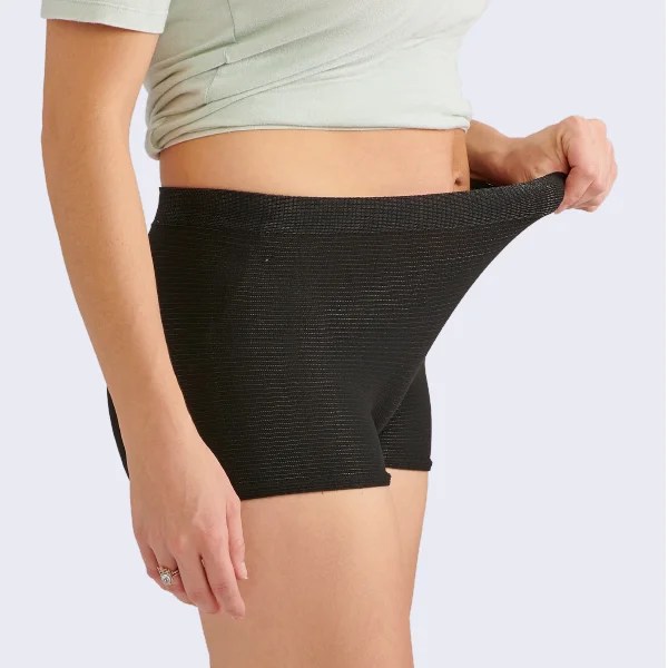 Medline Premium Black Maternity Pant Boyshort Shop All