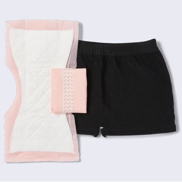 Medline Premium Black Maternity Pant Boyshort Shop All