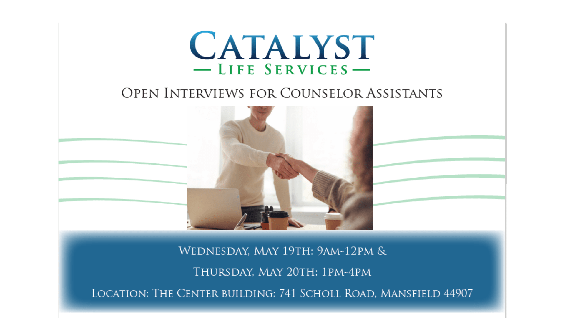 May News Catalyst Life Services