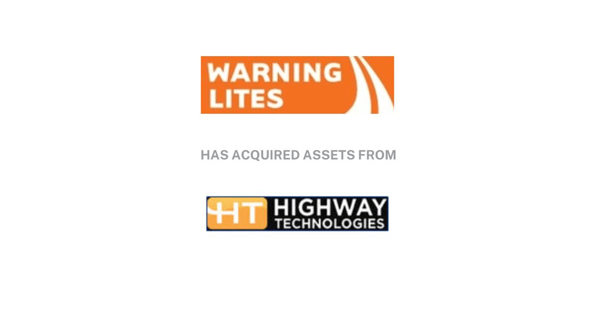 Warning Lites has acquired certain assets from Highway Technologies