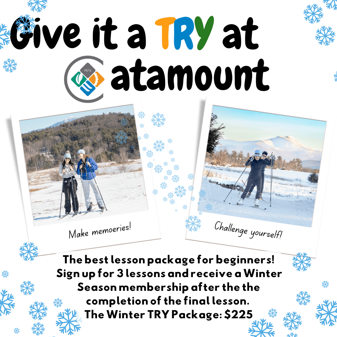 TRY XC Ski Clinic Series » Catamount Outdoor Family Center
