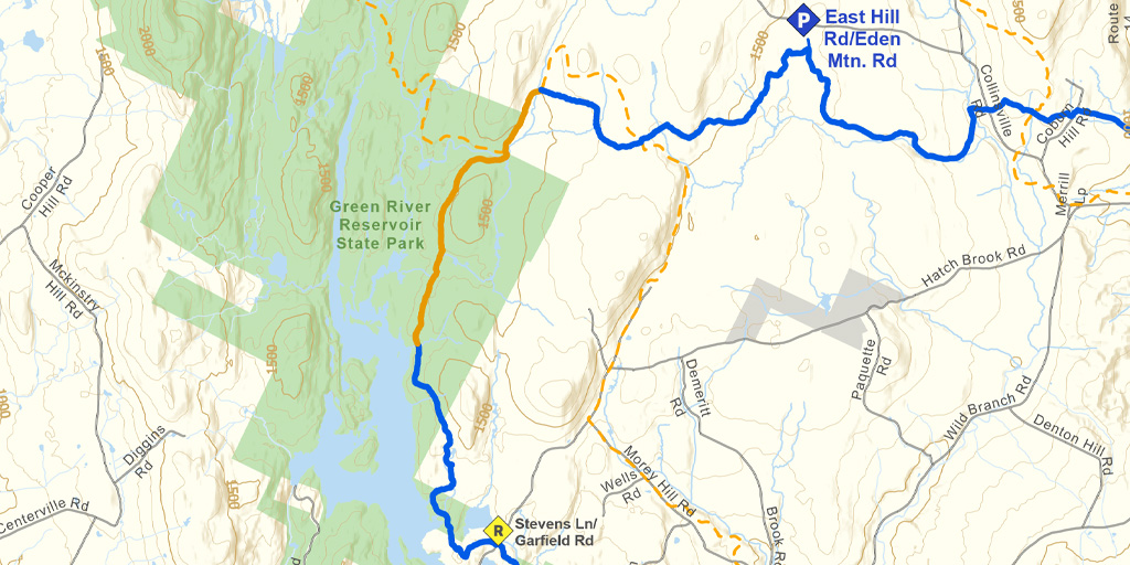 Section 26 Route 15 to Eden/Craftsbury Townline Catamount Trail