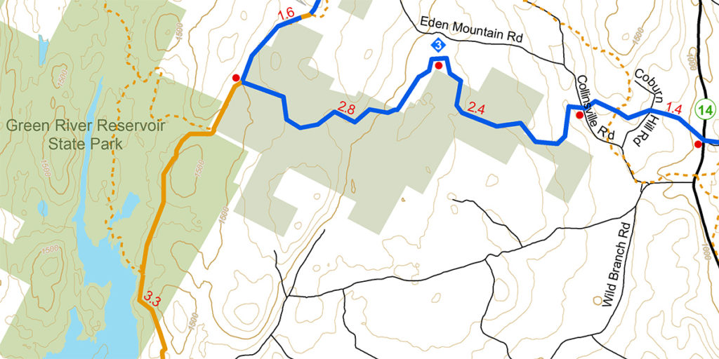 Section 26 Route 15 to Eden/Craftsbury Townline Catamount Trail